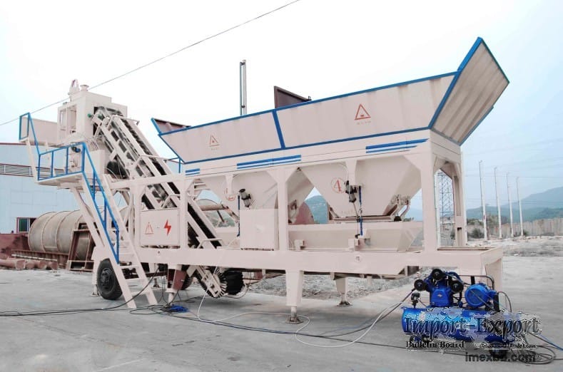 Haomei YHZS Series Mobile Concrete Batching Plant